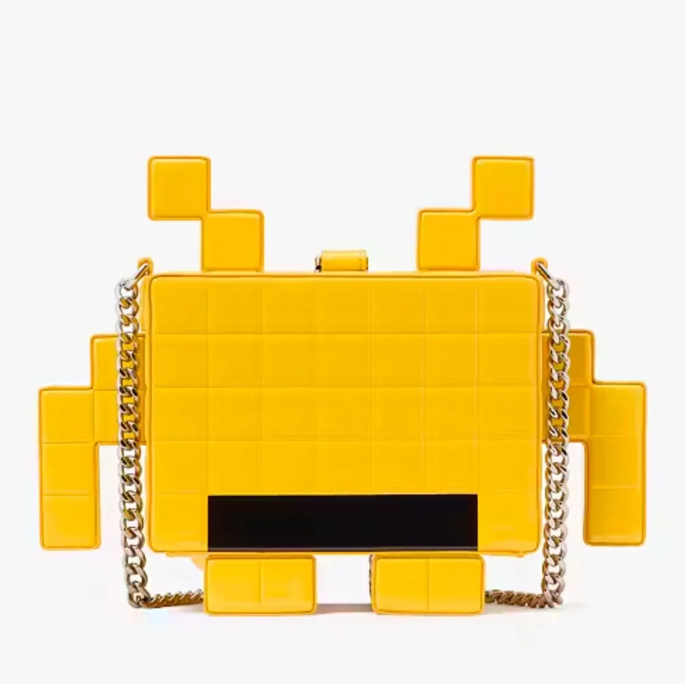 Kate Spade Space Invaders X Kate Spade New York Patent 3d Alien Crossbody